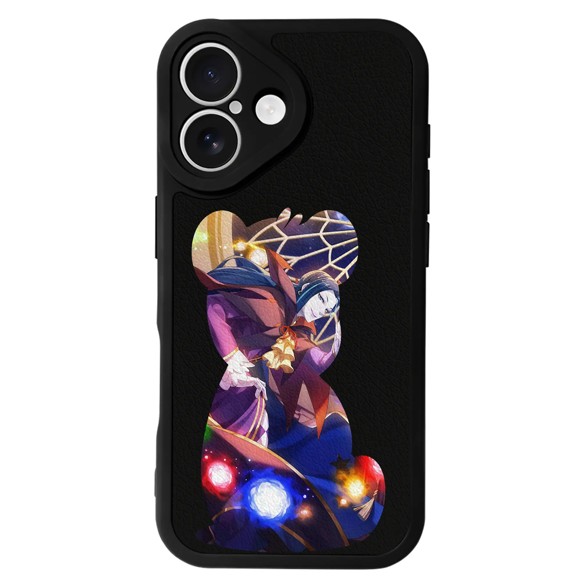 リゼロ グッズ ロズワール - IPhone 16シリーズ対応 ・ シリコンスマホケース ・ レザー調 ・ 高精度フィット ・ 耐衝撃 ・ ワイヤレス充電対応 ・ 精密カット